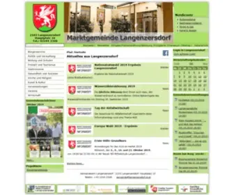 Langenzersdorf.gv.at(GEM2GO WEB) Screenshot