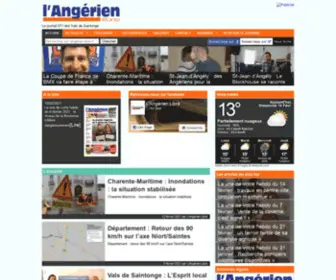 Langerienlibre.fr(L'Angérien Libre) Screenshot