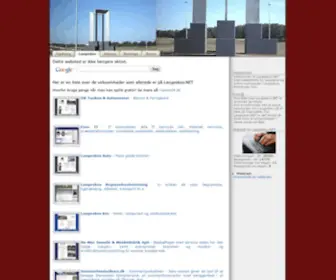 Langeskov.net(Liste over virksomheder) Screenshot