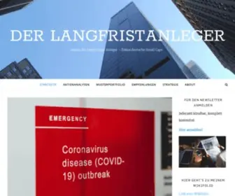 Langfristanleger.net(Der Langfristanleger) Screenshot