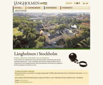 Langholmen.com(Långholmen i Stockholm) Screenshot