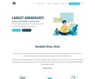 Langitamaravati.com(Langit Amaravati) Screenshot