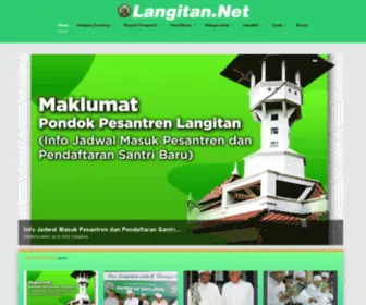 Langitan.net(Pondok Pesantren Langitan) Screenshot