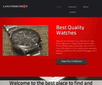 Langitbirushop.com(Jam Tangan Online) Screenshot