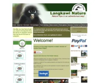 Langkawi-Nature.com(Dev's Adventure Tours) Screenshot