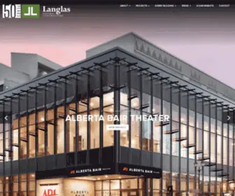 Langlas.com(General Contractors) Screenshot