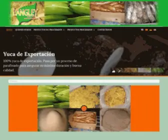 Langleyexport.com(Platano, Yuca, Malanga, Chifles para Exportación Ecuador) Screenshot