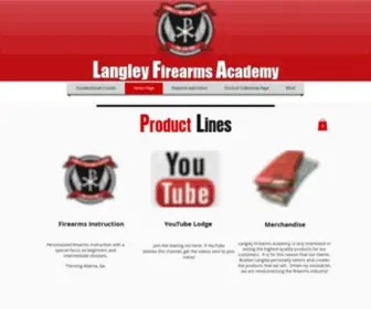 Langleyfirearmsacademy.com(New) Screenshot