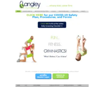 Langleygymnastics.ca(Langleygymnastics) Screenshot