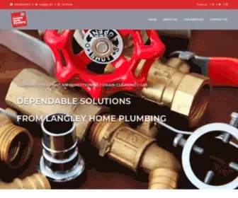 Langleyhomeplumbing.ca(Langley Plumbing Services) Screenshot