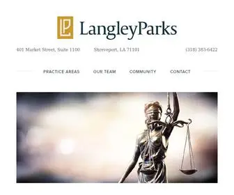 Langleyparks.com(Langley & Parks) Screenshot