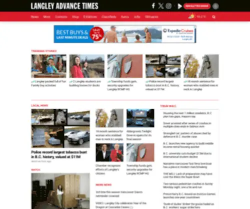 Langleytimes.com(Langley News) Screenshot