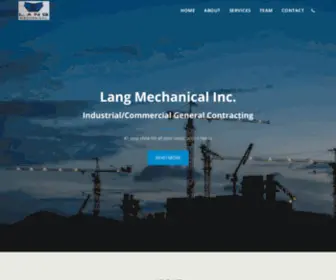 Langmechanical.net(Lang Mechanical General Contractor Sugar Grove) Screenshot