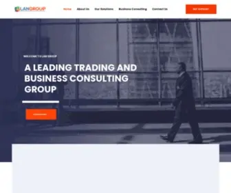 Langrouptrading.com(LAN Group) Screenshot