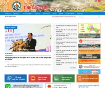 Langson.gov.vn(Trang chủ) Screenshot