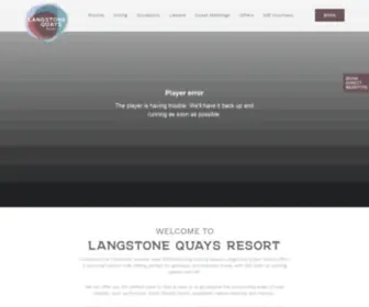 Langstonehotel.co.uk(Langstone Quays Resort) Screenshot