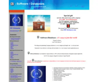 Language-Databases.com(TT- Software/ Databases: it´s easy to join the world) Screenshot