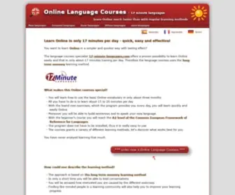 Language-Learning.info(17 minute languages) Screenshot