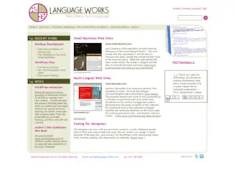 Language-Works.com(Language Works) Screenshot