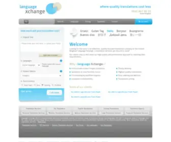 Language-Xchange.co.uk(Translation services) Screenshot