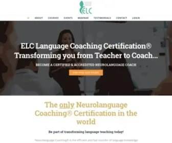 Languagecoachingcertification.com(ELC Language Coaching Certification) Screenshot