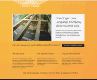 Languagecompany.nl(Languagecompany) Screenshot