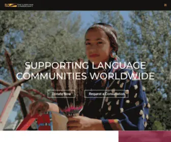 Languageconservancy.org(The Language Conservancy) Screenshot