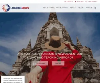 Languagecorps.com(TEFL Certification to Teach English Abroad) Screenshot