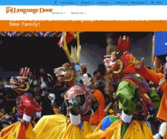 Languagedoor.com(Language Door Language Schools) Screenshot