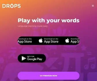 Languagedrops.com(Languages Language Drops) Screenshot