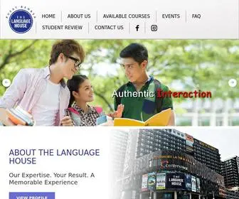 Languagehouse.edu.my(Learn General & Business English) Screenshot