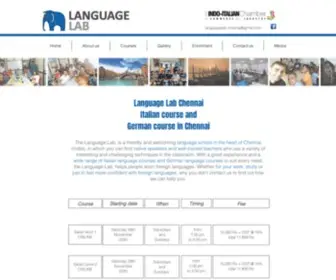 LanguagelABChennai.com(Language Lab) Screenshot