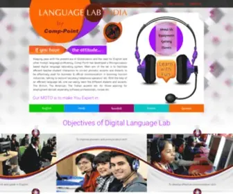 Languagelabindia.in(Language Lab India) Screenshot
