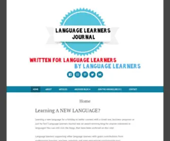 Languagelearnersjournal.com(Language Learners Journal) Screenshot