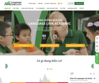 Languagelink.edu.vn(Languagelink) Screenshot