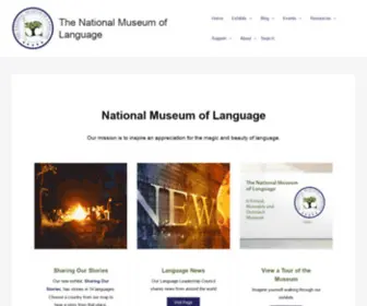 Languagemuseum.org(National Museum of Language) Screenshot