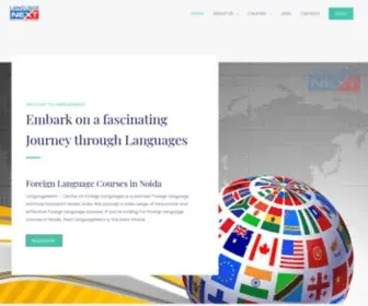 Languagenext.com(Foreign Language Courses in Noida) Screenshot
