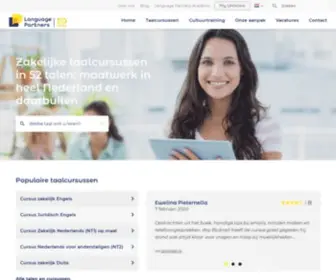 Languagepartners.nl(Language Partners) Screenshot