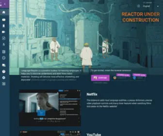 Languagereactor.com(Language Reactor) Screenshot