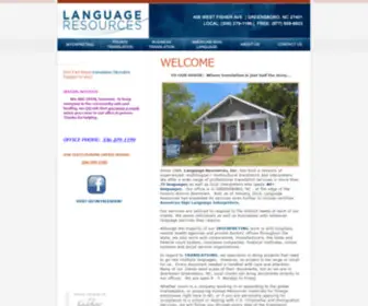 Languageresources.com(Language Resources) Screenshot