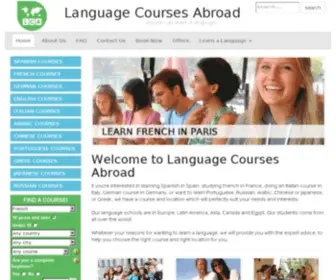 Languagesabroad.co.uk(Language Courses Abroad) Screenshot