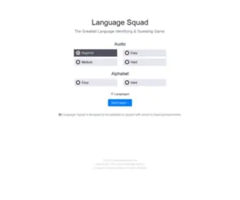 Languagesquad.com(Language Squad) Screenshot