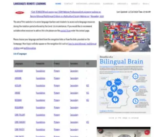 Languagesremote.com.au(The aim of this website) Screenshot