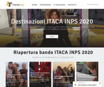 Languageteam.it(Vacanze Studio estero) Screenshot