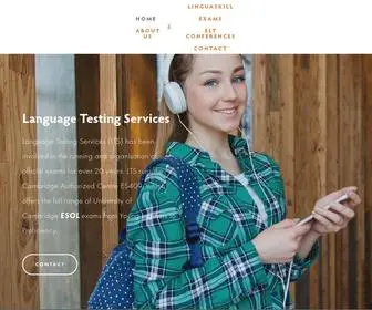 Languagetestingservices.com(LANGUAGE TESTING SERVICES) Screenshot