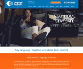Languagetrainers.co.uk(In-Person & Online Language Courses) Screenshot