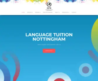 Languagetuitionnottingham.co.uk(Spanish Tuition Nottingham) Screenshot