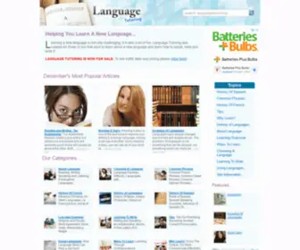 Languagetutoring.co.uk(Learning a New Language) Screenshot