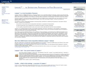 Langual.org(LanguaL™ ) Screenshot