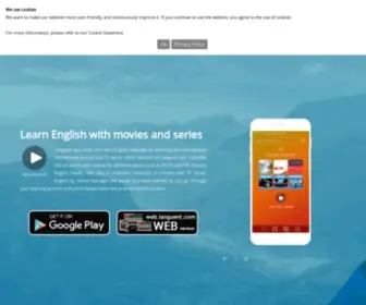 Languent.com(Learn English with movies) Screenshot